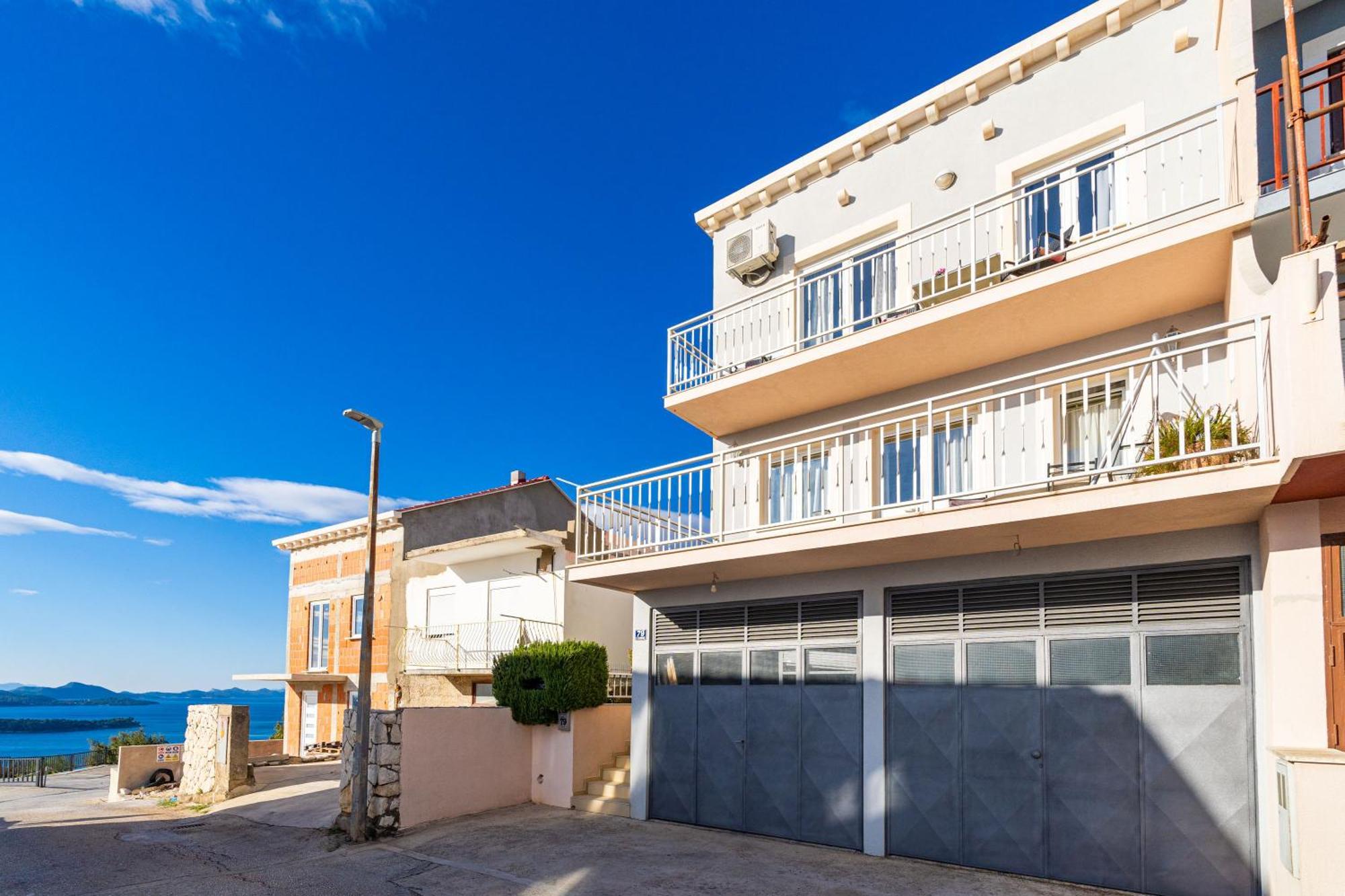 Sea View Apartment Nuncijata دوبروفينك المظهر الخارجي الصورة