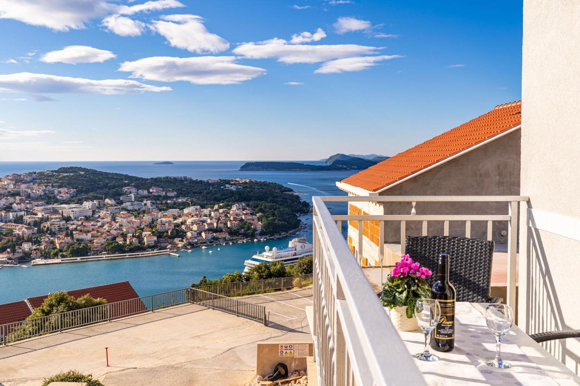 Sea View Apartment Nuncijata دوبروفينك المظهر الخارجي الصورة